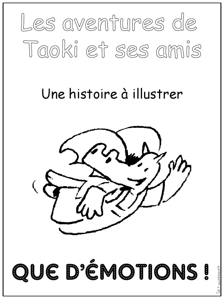 Crapouilleries Coloriage Taoki Hugo Et Lili