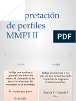 Interpretación de Perfiles MMPI II