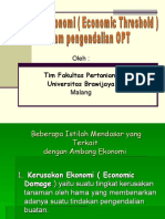 Ambang Ekonomi (Economic Threshold)