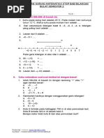 Soal Ulangan Harian Matematika Kelas 4 Ktsp Bab Bilangan Bulat Smstr 2-Www.tersatu.com