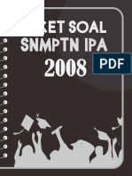 SNMPTN Ipa 2008 + Pembahasan Final