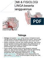 Anatomi & Fisiologi Telinga Beserta Gangguannya (Ucup)