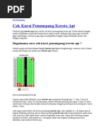 Download Cek Kursi Penumpang Kereta API by Pojok Sipil SN313099468 doc pdf