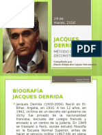 Derrida y la Deconstrucción