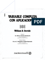 Variable Compleja Derrick