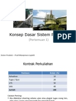 Konsep Dasar Sistem Produksi PDF