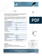 VHF Marine Antenna: Electrical Specifications