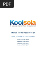 Koolsola Operating Instructions
