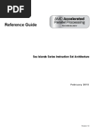 AMD Sea Islands Instrucdddd d Sation Set Architecture