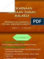 Pewarnaan Sediaan Darah Malaria