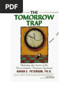 (Karen E. Peterson) The Tomorrow Trap Unlocking