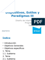 10 Dispositivos Estilos y Paradigmas III