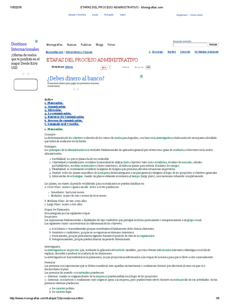 Importancia del proceso administrativo image