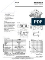 3-Db Coupler (90° Hybrid) 800 - 2200 MHZ: Technical Data