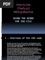 How To Use Charly 4U Milling Mchine Using The Gcode