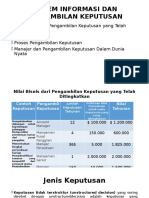 SISTEM INFORMASI DAN PENGAMBILAN KEPUTUSAN