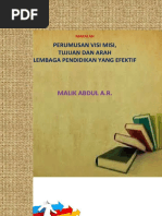 Download MakalahVisiMisiArahLembagaPendidikanYangEfektifbyImronRosyadiSN313126109 doc pdf