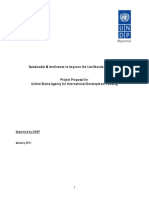 UNDP Myanmar Proposal - Sustainable Microfinance To Improve The Livelihoods of The Poor PDF