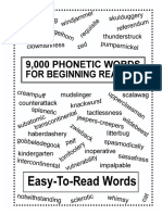 9,000 Phonetic Words PDF