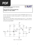 Two Stage Amplifier