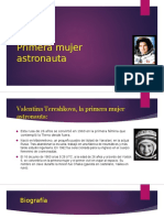 Primera Mujer Astronauta