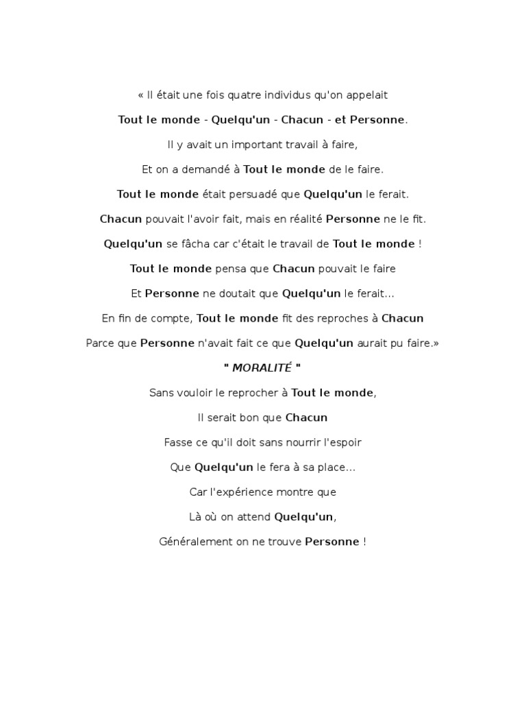 Pronoms Indefinis Poesie PDF Genre grammatical Nombre grammatical