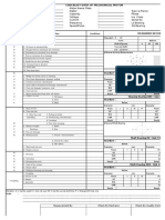 Mechanical Gearbox Inspection Checklist | PDF | Mechanical Engineering ...