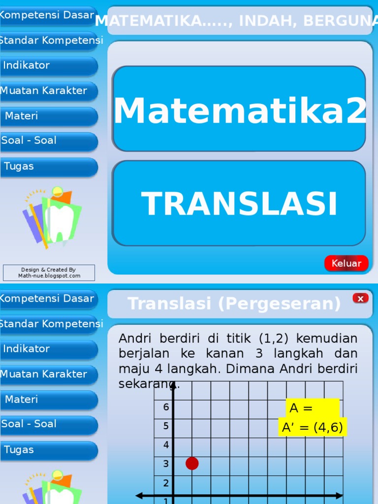 Translasi Matematika Sederhana | PDF