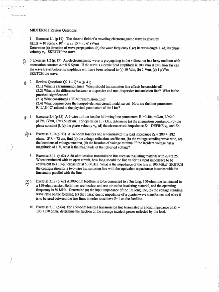 M1 Review Questions | PDF