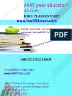 LAW 531 MART Peer