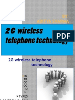 2G Wireless Telephone Technology