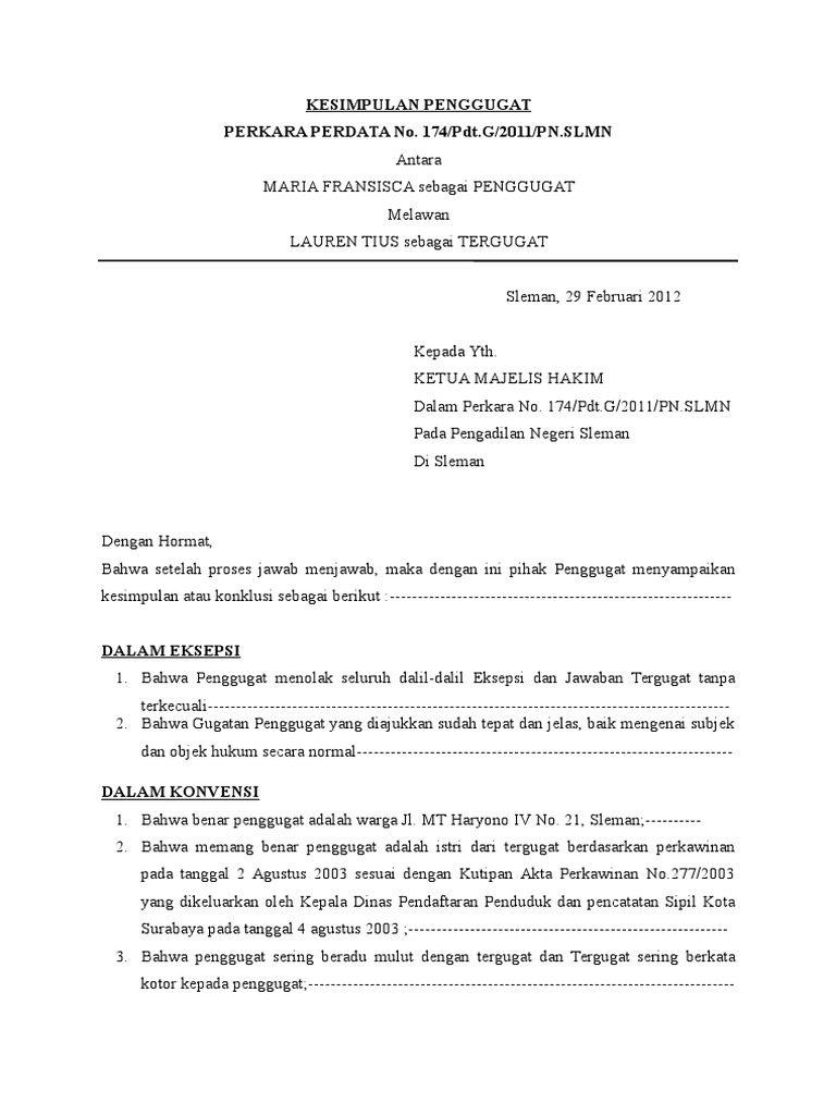 contoh soal essay perbuatan melawan hukum