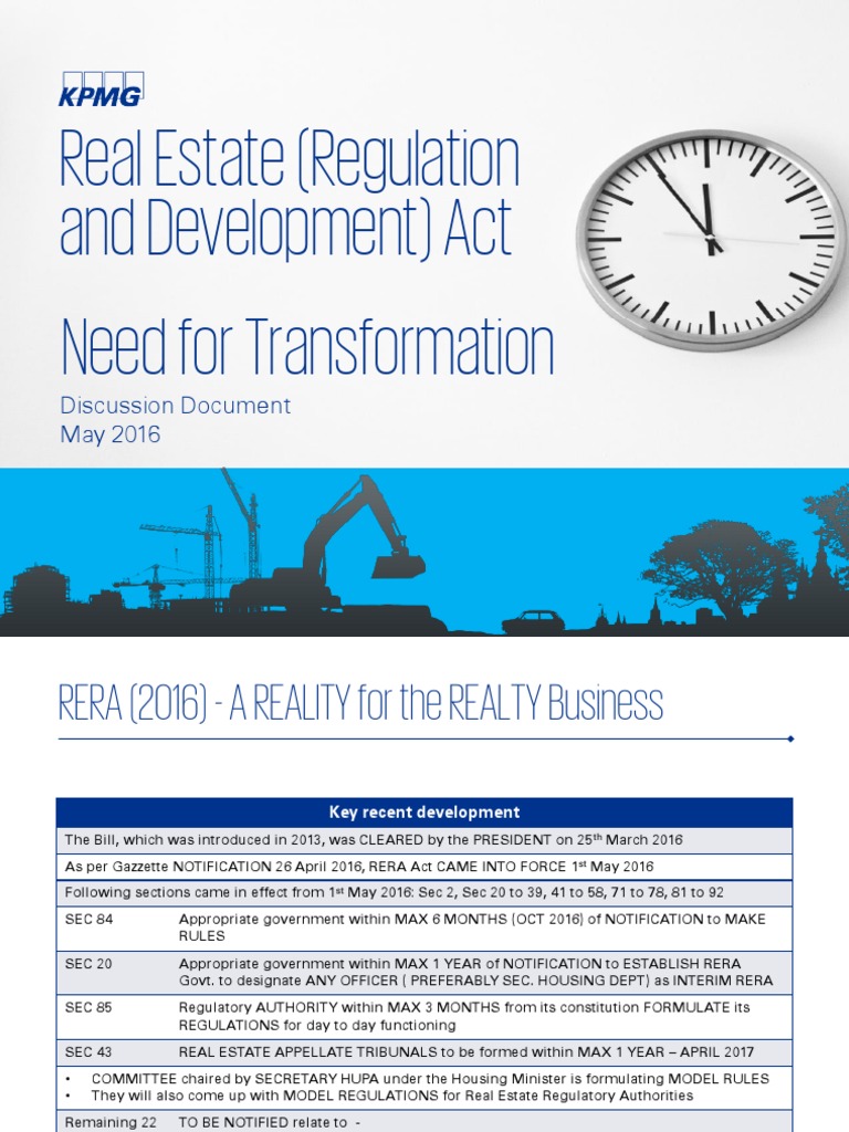 Real Estate Act 2016 Key Requirements Partnership Audit