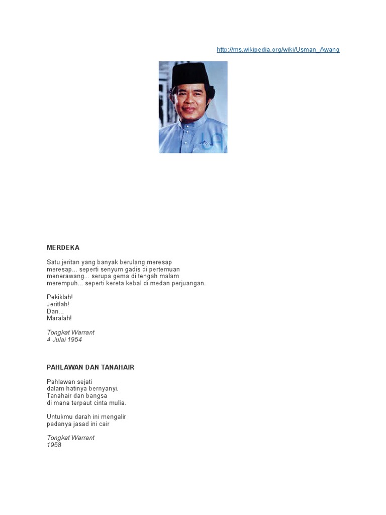 Koleksi Sajak Merdeka Pdf