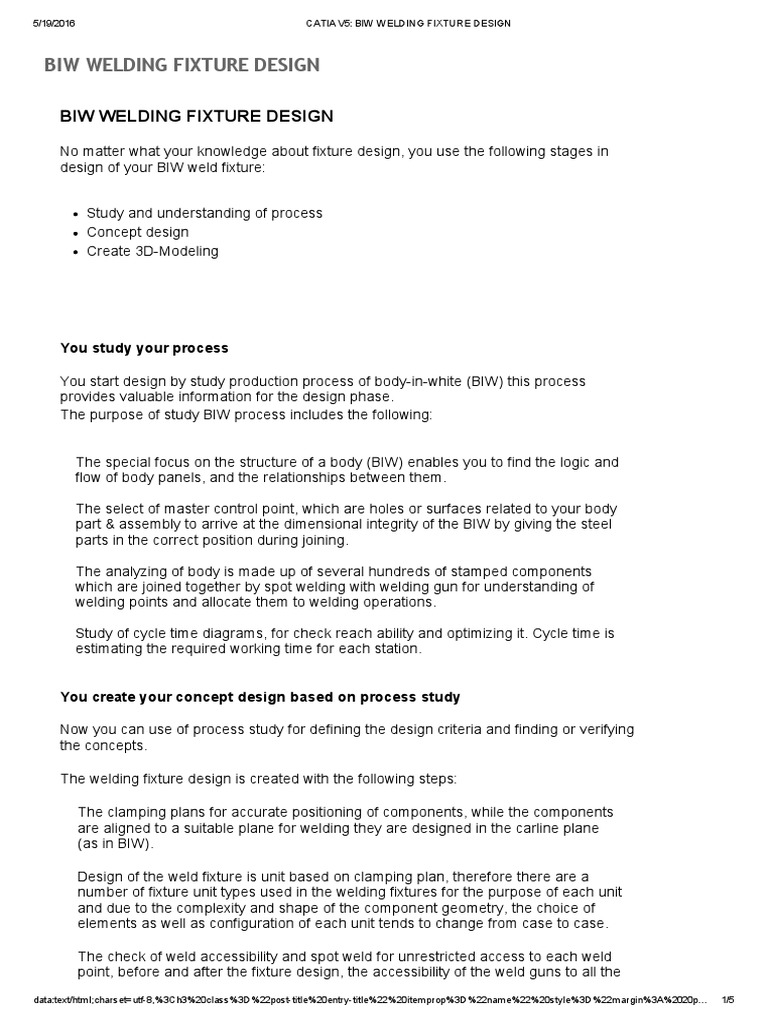 26  Biw welding fixture design pdf for interior design