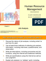Human Resource Management: Job Analysis