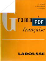 Langue Francaise Grammaire Francaise Complete