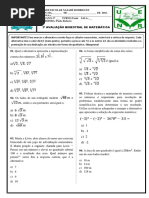 Radiciação e notação cientifica