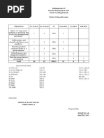 Summative Test Math V