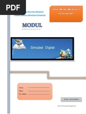 Modul Simulasi Digital Smk Kelas X