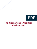 The Operational Amplifier Abstraction