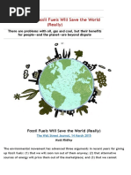 CCNet 14 March Matt Ridley Fossil Fuels