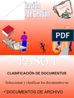 Organizacion Archivos de Gestion PDF
