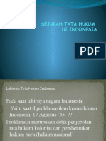 Sejarah Tata Hukum di Indonesia