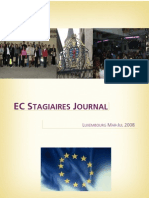 European Commission Stagiaire Journal - 2008