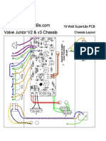 SuperLite PCB Chassis Layout - Valve Junior v2