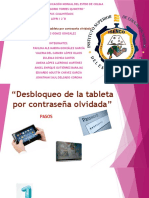 Desbloqueo de Tableta