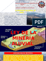 Ley de La Mineria Aluvial 3087