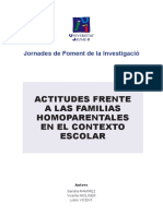 Actitudes Hacia Familias Homoparentales