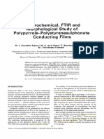 Polypyrrole PolystyrenesuIphonate Films